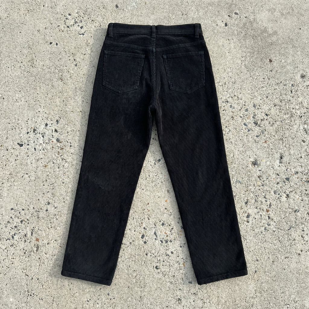 Straight fitted corduroy pants