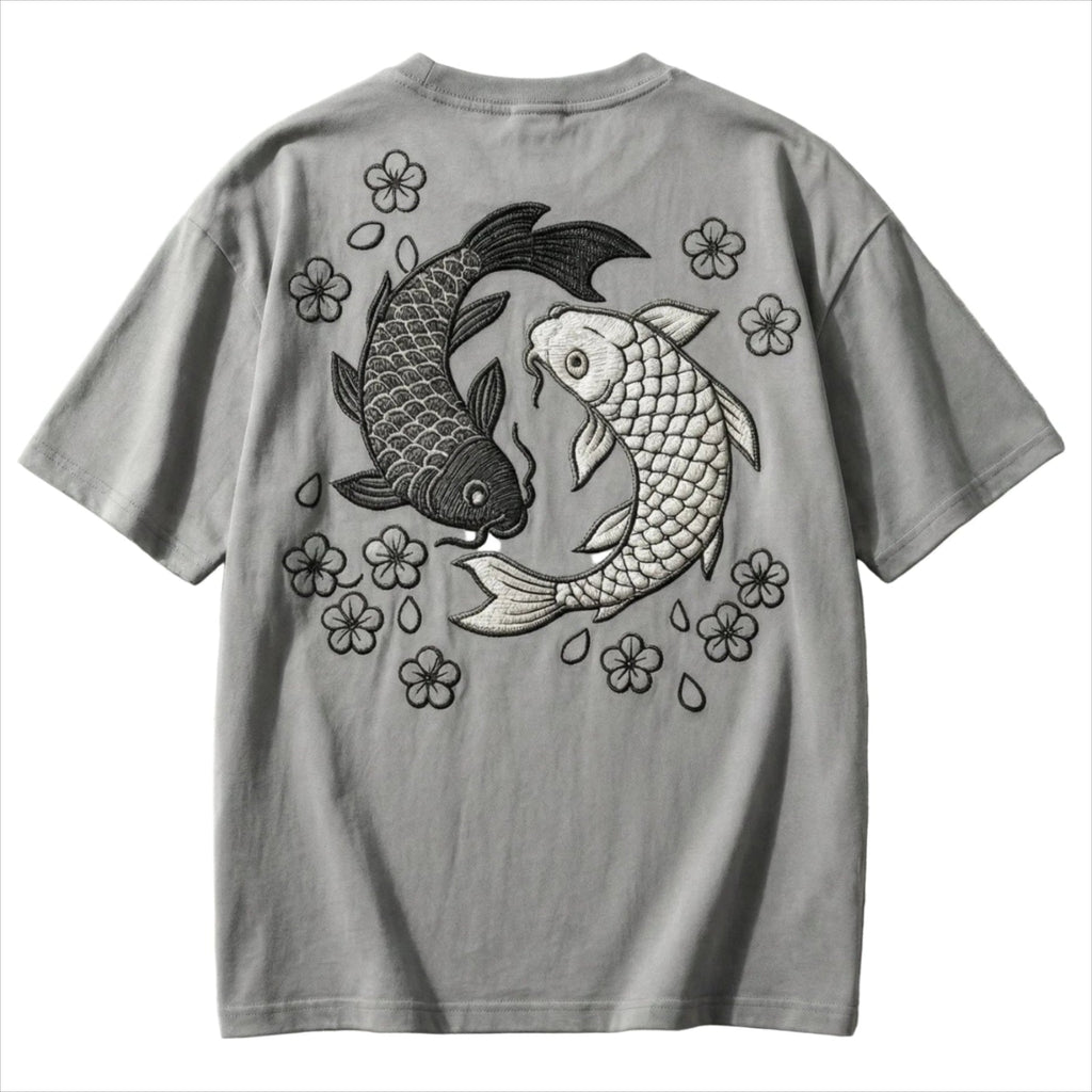 Koi Harmony Loose Tee